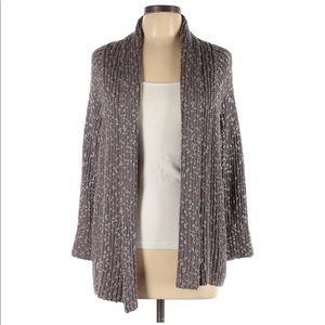 St.John Sport Open Front Knit Cardigan